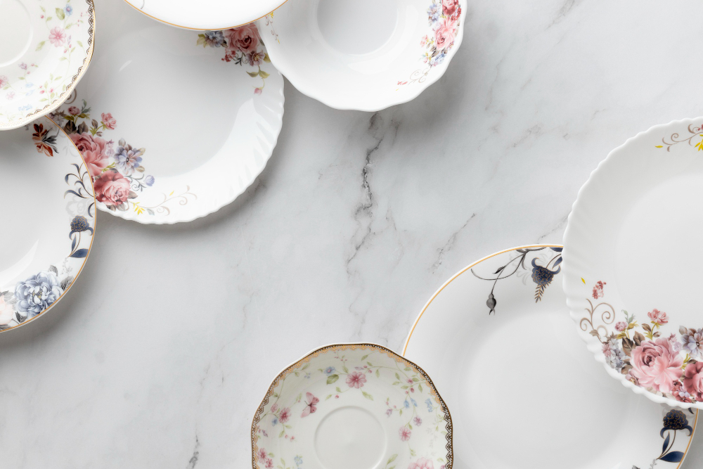 Elegant Fine Bone China Collections Perfect for 5-Star Hotel Dining
